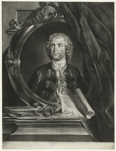 Ritratto del compositore Pietro Antonio Locatelli da Cornelis Troost
