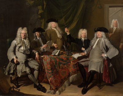 Ritratto degli ispettori del Collegium Medicum da Cornelis Troost