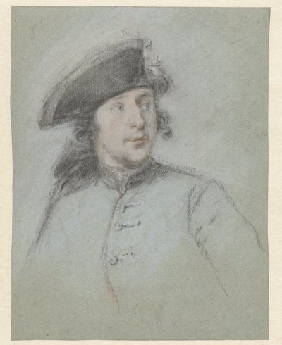 Ritratto di Ludolf Bakhuysen il giovane da Cornelis Troost