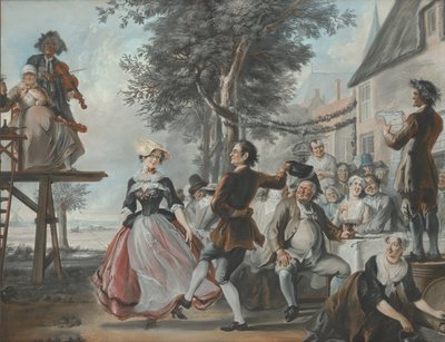 Il Matrimonio di Kloris e Roosje da Cornelis Troost