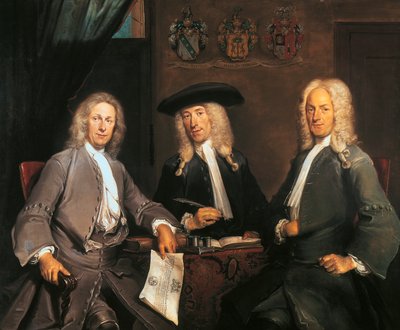 Tre governatori della Gilda dei Chirurghi di Amsterdam da Cornelis Troost
