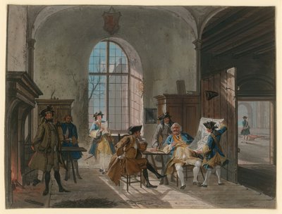 Corpo di guardia da Cornelis Troost