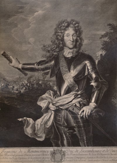 François Henri de Montmorency-Bouteville, Duca di Lussemburgo, generale francese, XVII secolo, 1894 da Cornelis Vermeulen