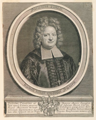 Ritratto di Guilielmo Caesarino da Cornelis Vermeulen