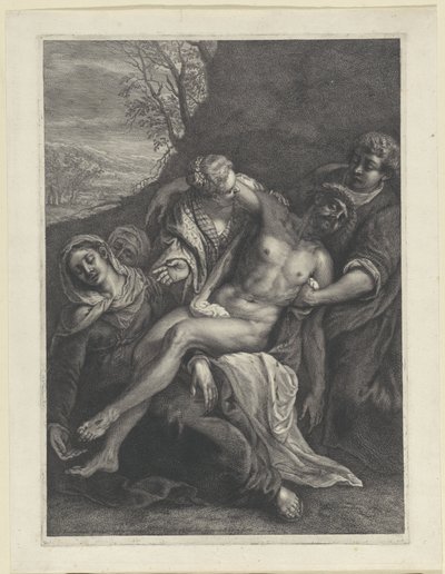 Compianto su Cristo da Cornelis Visscher (II)