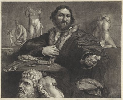 Ritratto del collezionista Andrea Odoni da Cornelis Visscher (II)