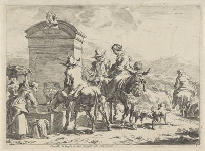 Luogo di riposo da Cornelis Visscher (II)