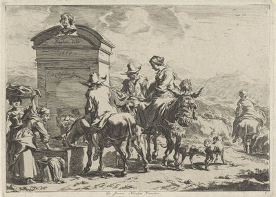 Luogo di riposo da Cornelis Visscher (II)