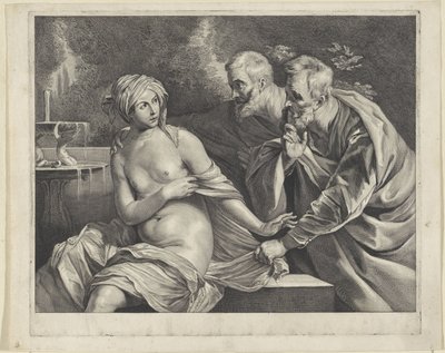Susanna e i vecchioni da Cornelis Visscher (II)
