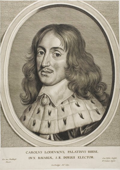 Carlo Luigi, conte palatino, da Effigies Variae da Cornelis Visscher