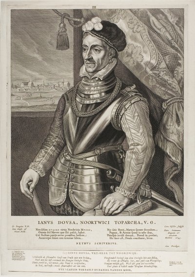 Jan van der Does, tavola 3 da Quatuor Personae da Cornelis Visscher