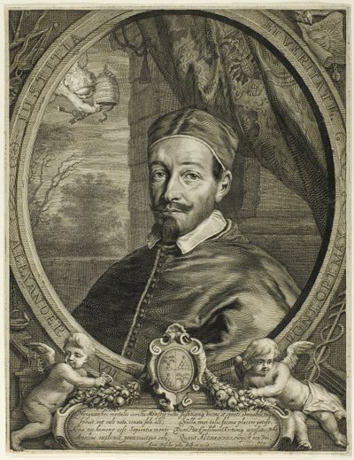 Papa Alessandro VII da Cornelis Visscher