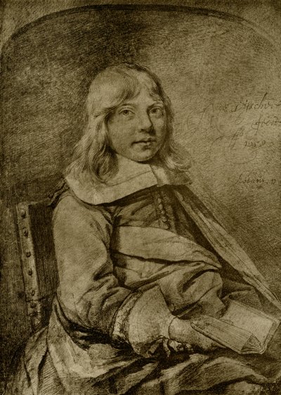 Ritratto di un ragazzo di undici anni da Cornelis Visscher