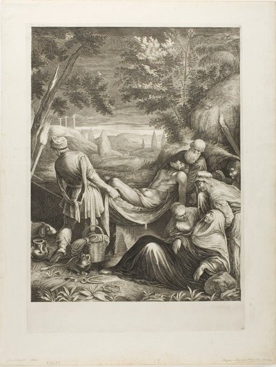 La sepoltura da Cornelis Visscher