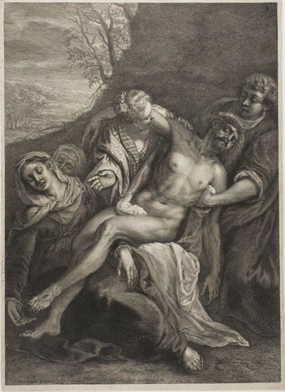 Il Lamento, dal Gabinetto Reynst da Cornelis Visscher