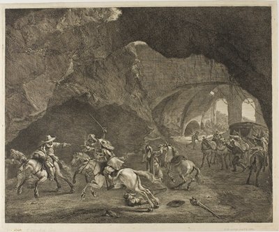 Il colpo di pistola da Cornelis Visscher