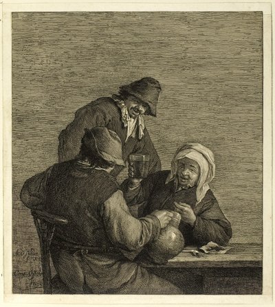 I bevitori da Cornelis Visscher