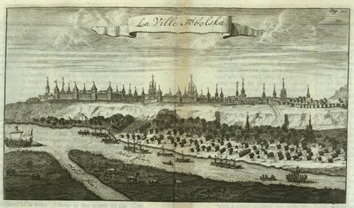 Tobolsk Da: Viaggi in Moscovia da Cornelis de Bruijn