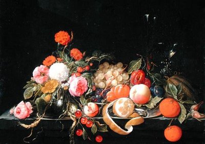 Fiori e natura morta da Cornelis de Heem