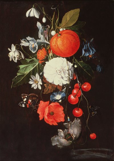 Natura morta con frutta e fiori da Cornelis de Heem