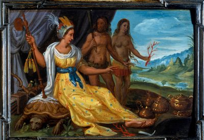 Le quattro parti del mondo: America da Cornelis de I Baellieur