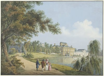Vista del palazzo Soestdijk da Cornelis de Kruyff