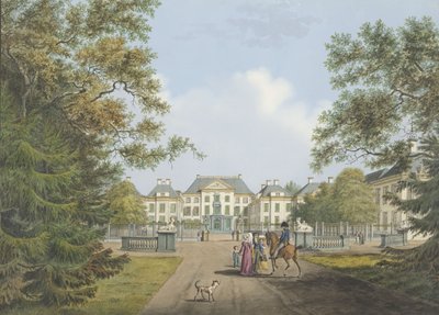Veduta del Palazzo Het Loo da Cornelis de Kruyff