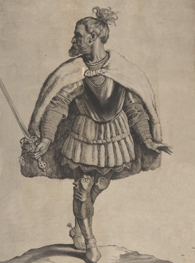 Svevus, dalla serie Peplus, sive Gothorum, Heruolorum... da Cornelis de Visscher