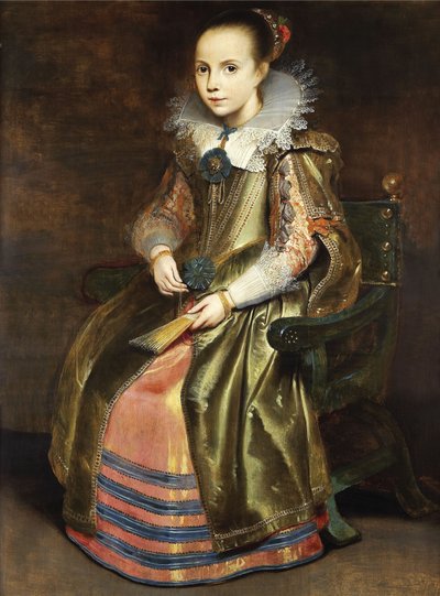 Elisabeth Vekemans da bambina da Cornelis de Vos
