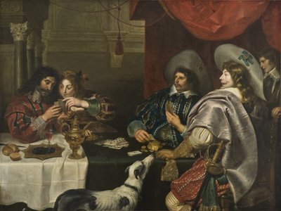 Il gioco delle carte da Cornelis de Vos