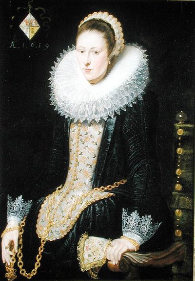 Ritratto di una signora della famiglia Pelgrom da Cornelis de Vos