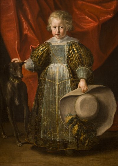 Ritratto di un ragazzo con un cane, c.1620 da Cornelis de Vos