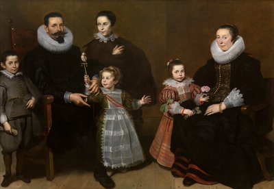 Ritratto di una famiglia da Cornelis de Vos