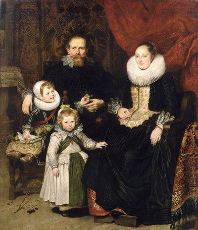 Autoritratto con la famiglia, 1621 da Cornelis de Vos