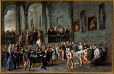 Ciclo delle Sette Opere di Misericordia Corporale: Visitare i Malati da Cornelis de Wael