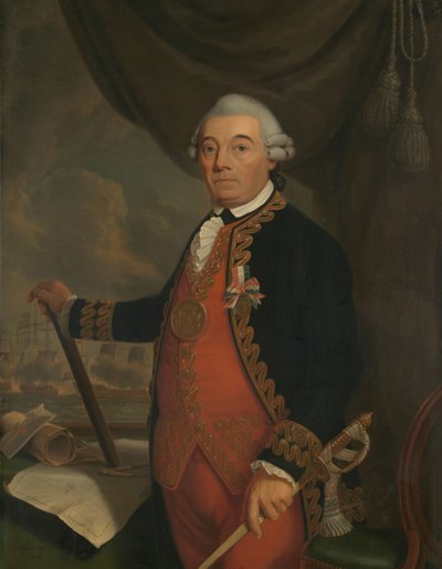 Ritratto di Johan Arnold Zoutman da Cornelis van Cuylenburgh (II)