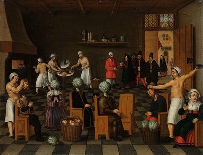 La leggenda del fornaio di Eekloo da Cornelis van Dalem (copy after)