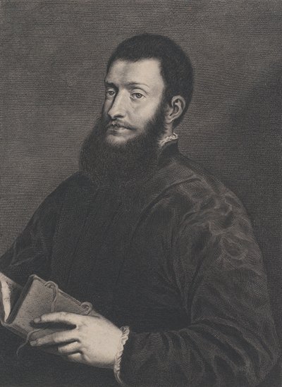 Ritratto di Pietro Aretino da Cornelis van Dalen II