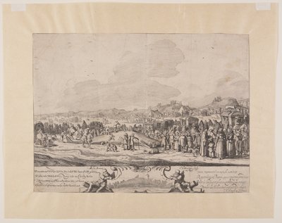 Il Cachalot incagliato tra Noordwijk e Zandvoort da Cornelis van Kittensteyn