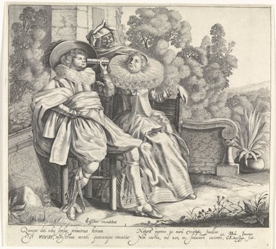 Vista (Vijf Zintuigen) da Cornelis van Kittensteyn