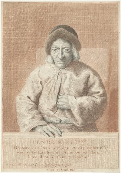 Ritratto di Hendrik Tilly da Cornelis van Noorde