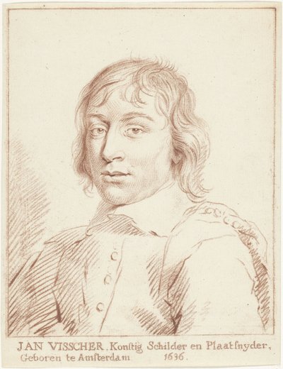 Ritratto di Jan de Visscher da Cornelis van Noorde