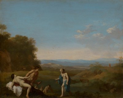 Diana entdeckt den Fehltritt der Callisto da Cornelis van Poelenburch