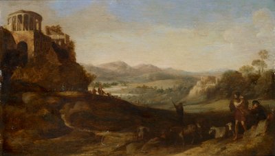 Pastori nella Campagna da Cornelis van Poelenburgh
