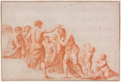 Il Battesimo di Cristo da Cornelis van Poelenburgh