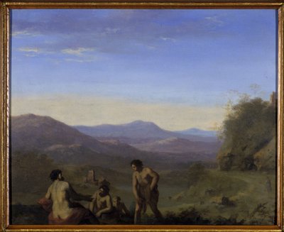 Paesaggio arcadico da Cornelis van Poelenburgh or Poelenburch