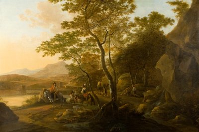 Paesaggio con Figure da Cornelis van Swanenburgh