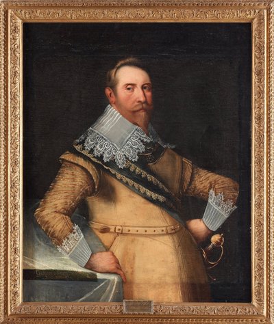 Gustavo II Adolfo detto il Grande o il leone del Nord da Cornelius Arendtz