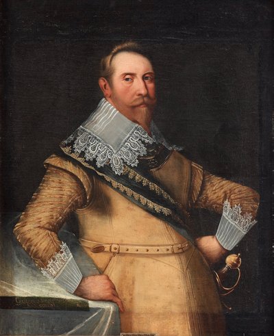 Gustavo Adolfo di Svezia, 1625 da Cornelius Arendtz
