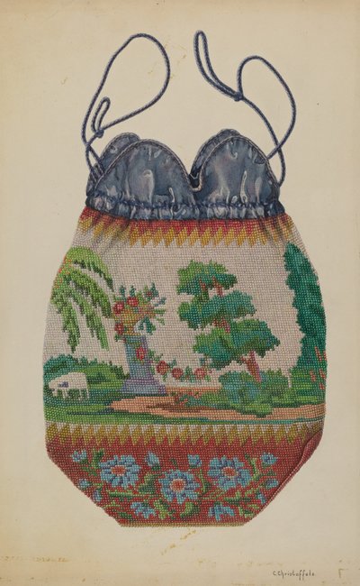 Borsa con Perline da Cornelius Christoffels
